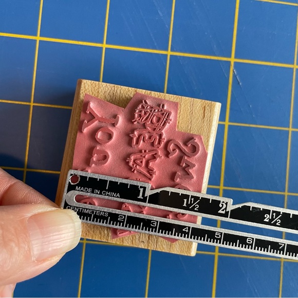 Bear Sayings Rubber Stamp set, You’re Beary Sweet, You’re Beary Special, 90’s - Picture 7 of 10